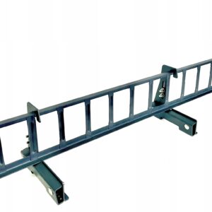 Płotek drabinkowy, bariera przeciwśnieżna do blachy na klik-rąbek 1,5 mb x 15 cm + 2 uchwyty