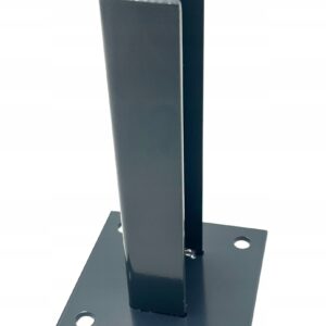 Podstawa słupka ogrodzeniowego 60 x 40 mm - OCYNK / RAL